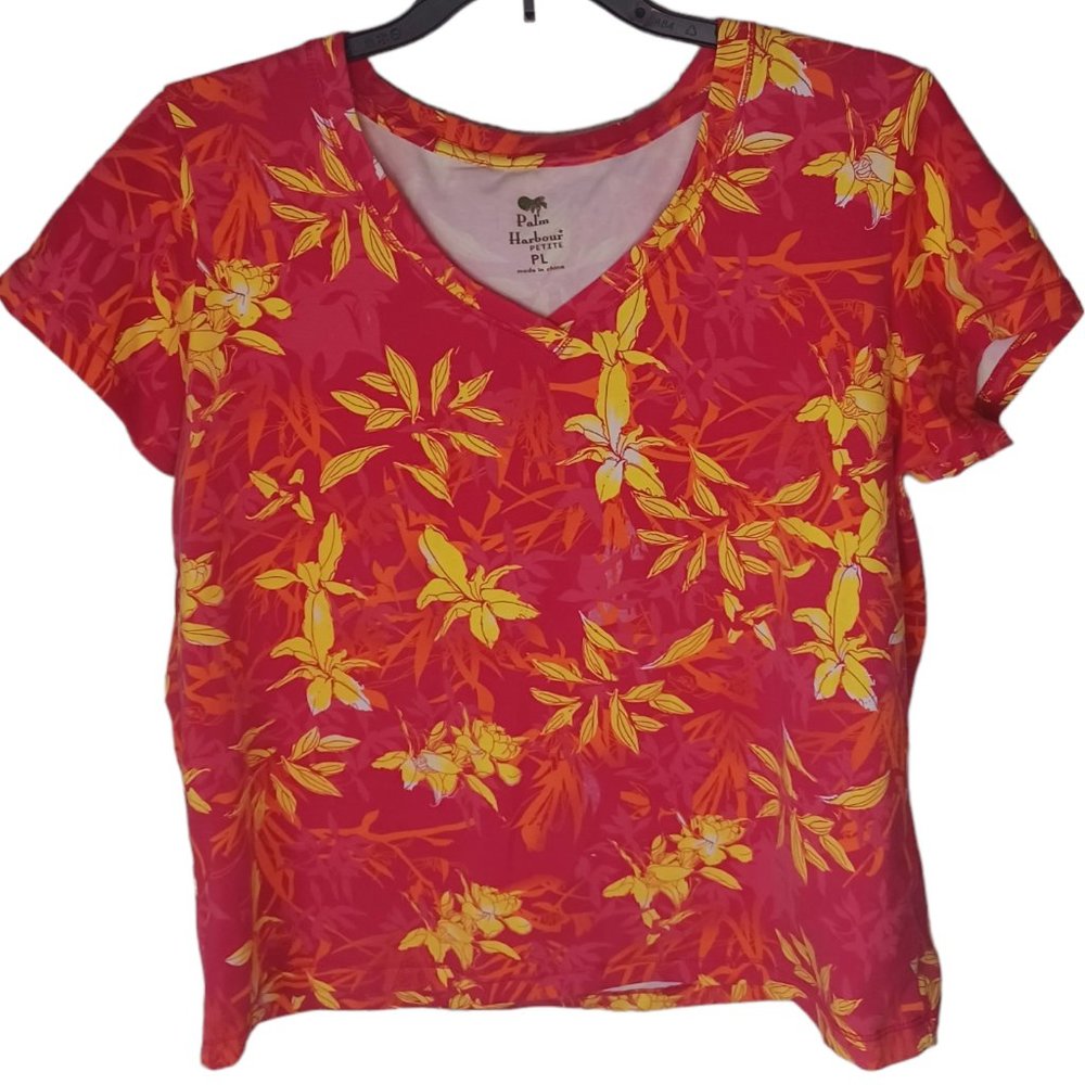 Palm Harbour Floral Top